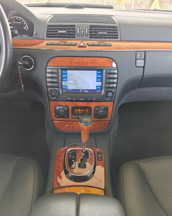Mercedes-Benz Klasa S cena 150000 przebieg: 52950, rok produkcji 2002 z Mosina małe 497